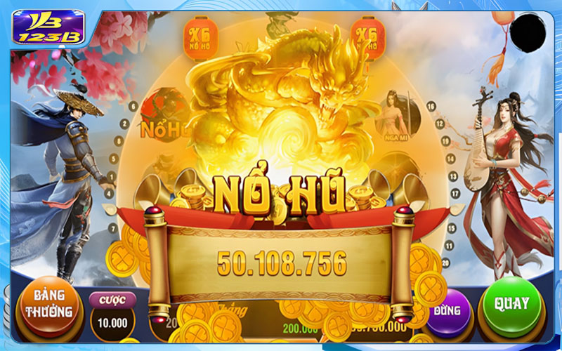 Top 3 game nổ hũ 123B nổi bật